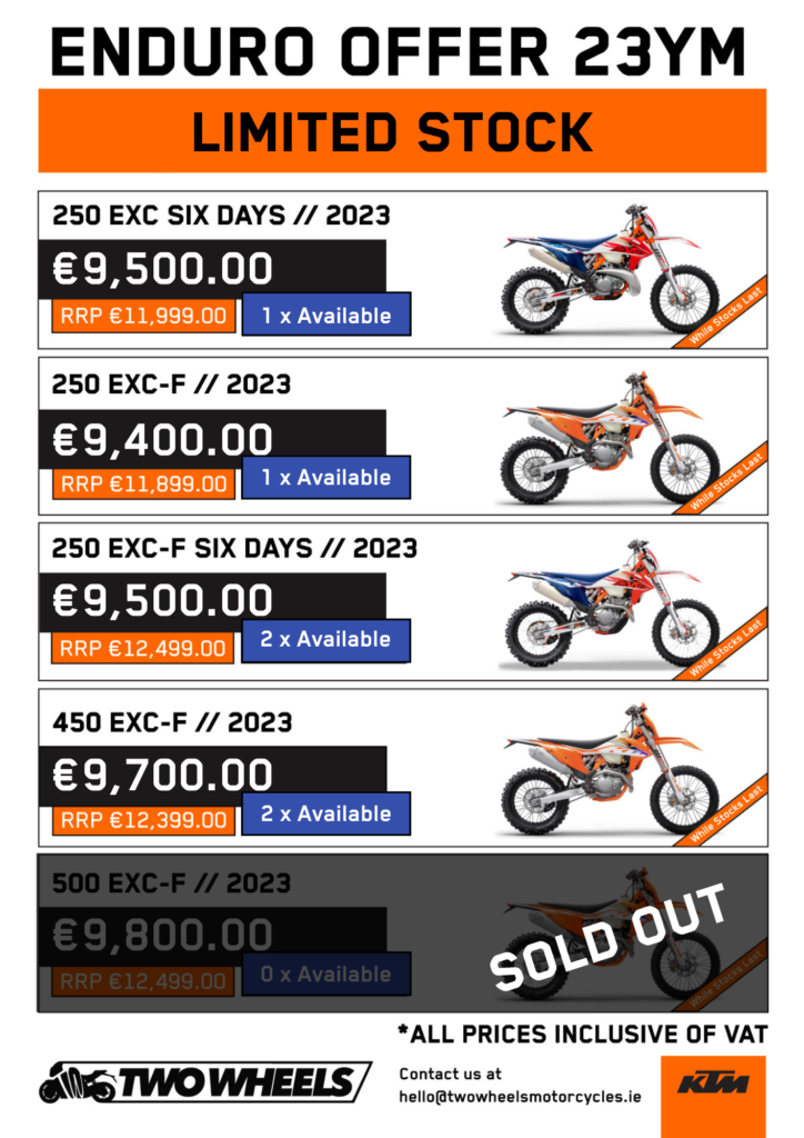✴️ Big Savings on KTM Enduro 23YM